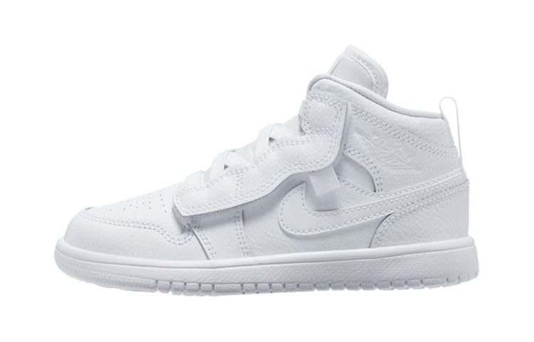 エアジョーダン1 Nike PS Air Jordan 1 Mid ALT "Triple White" AR6351-126