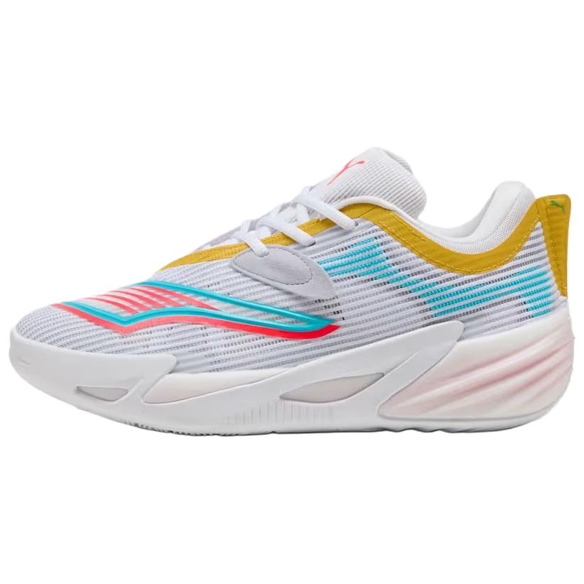 プーマ Puma All-Pro Nitro 2 "PUMA White/Sunblaze" 312839-01