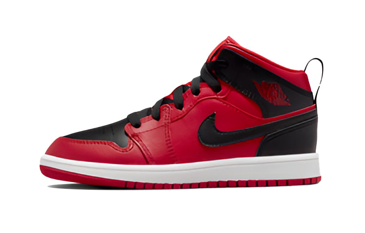エアジョーダン1 Nike PS Air Jordan 1 Mid "Reverse Bred" 640734-660