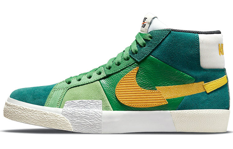 ナイキ ブレーザー Nike SB Zoom Blazer Mid Premium "Aloe Verde/Gold" DA8854-300