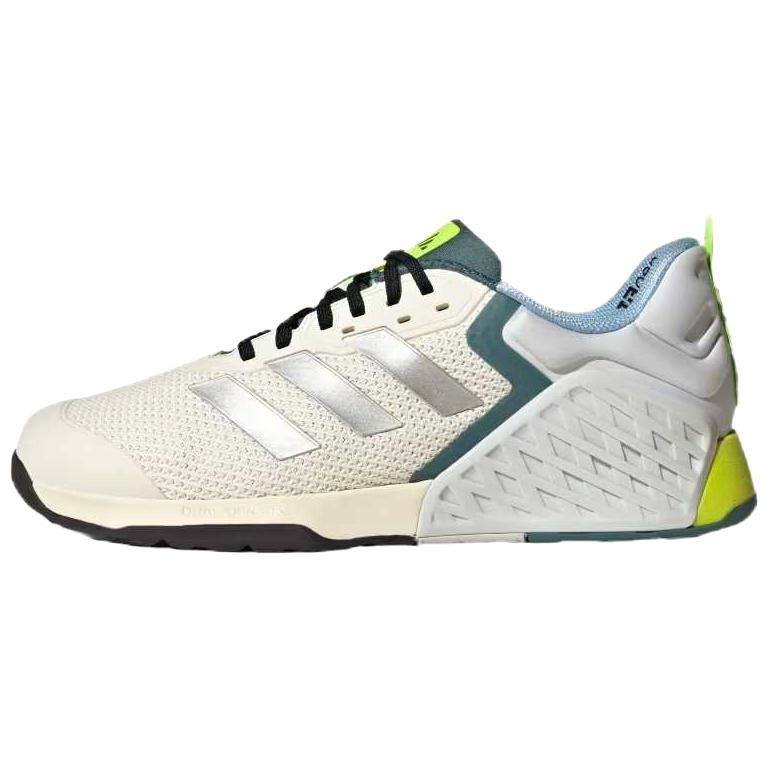 アディダス adidas Dropset 3 "Chalk White/Silver Metallic/Preloved Teal" JR1762