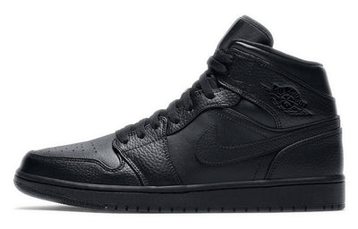 エアジョーダン1 Nike Air Jordan 1 Mid "Triple Black" 554724-091