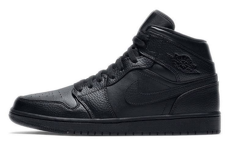 エアジョーダン1 Nike Air Jordan 1 Mid "Triple Black" 554724-091