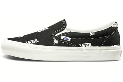 ヴァンズ スリッポン Vans Slip-On Multi-Logo "Black" VN0A45JKVQE