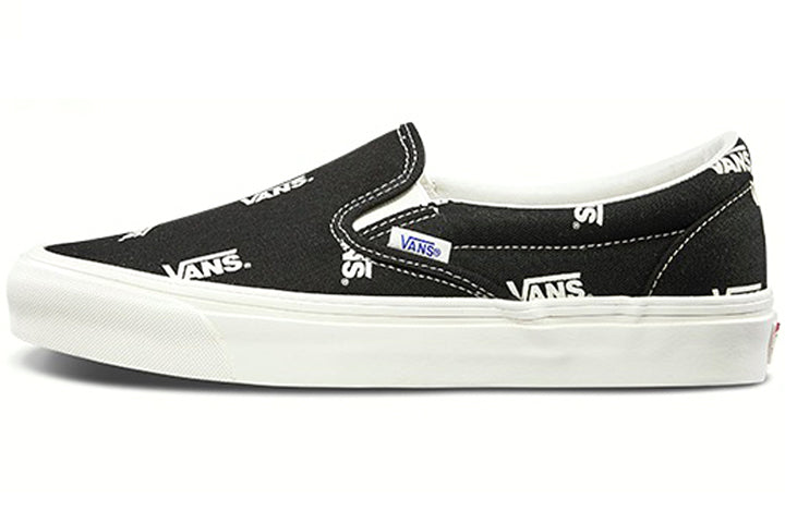 ヴァンズ スリッポン Vans Slip-On Multi-Logo "Black" VN0A45JKVQE