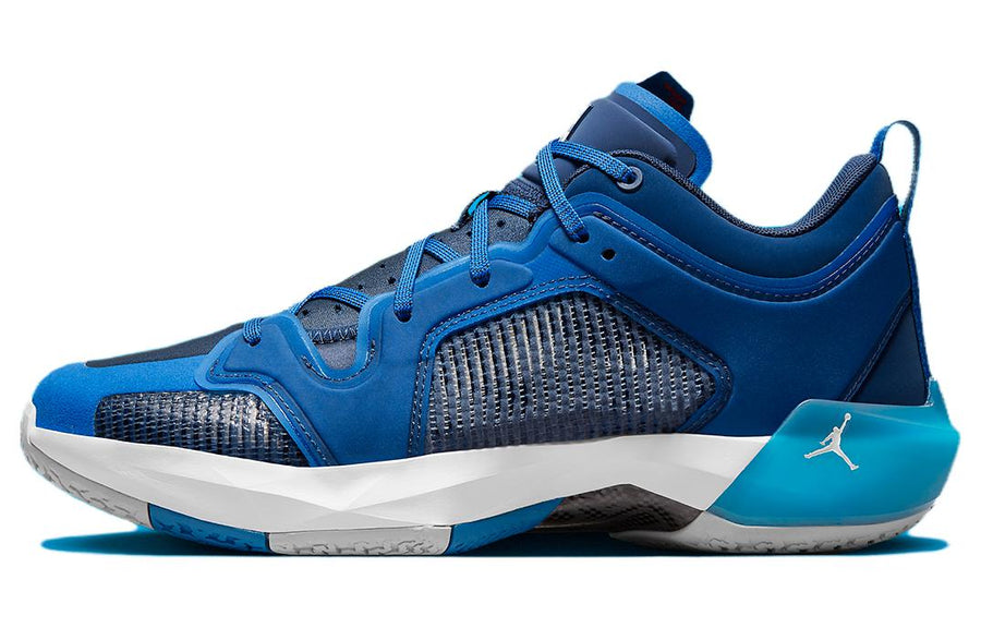 エアジョーダン37 Nike Air Jordan 37 Low "Military Blue/White" DV9908-401