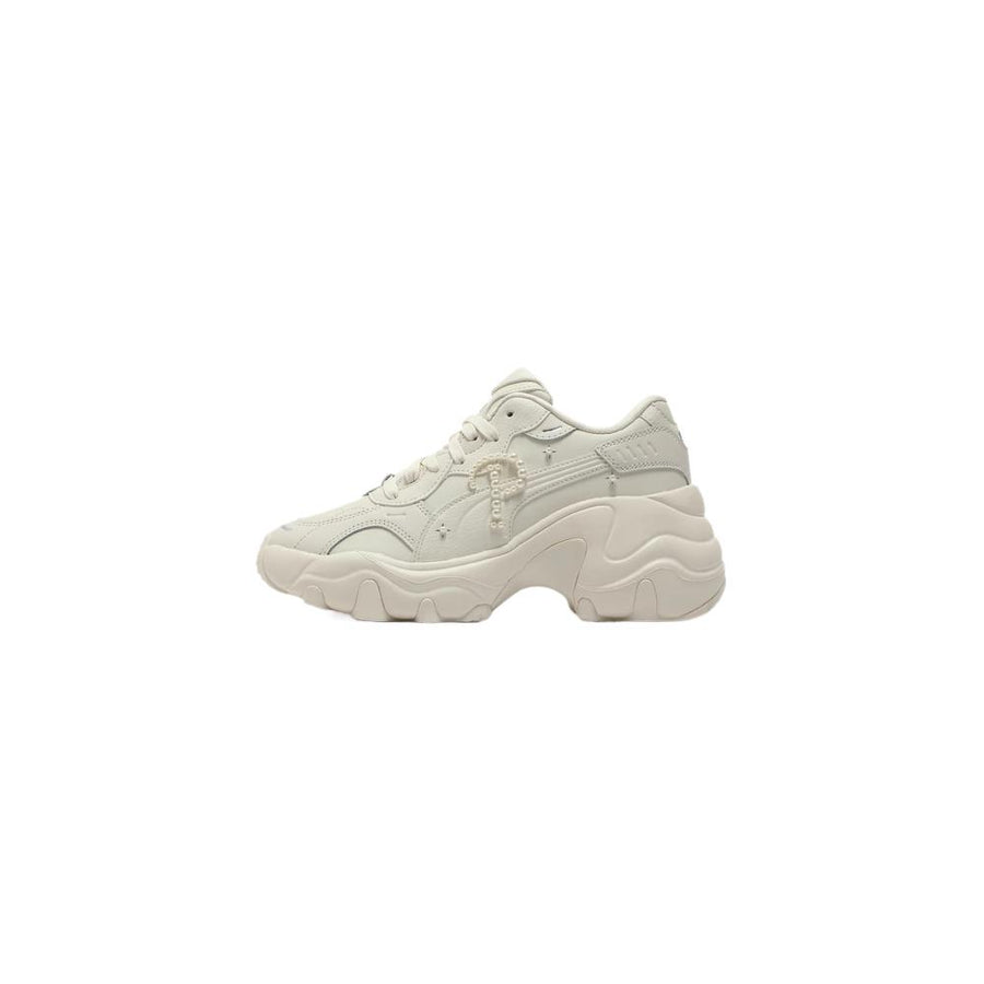 プーマ Puma Women's Pulsar Wedge Pearl "Frosted Ivory/Puma White" 402239-01