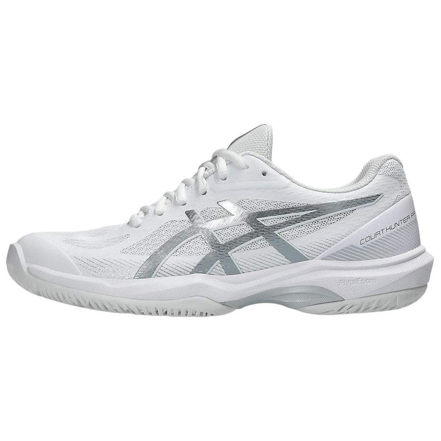 アシックス Asics Women's Court Hunter FF "White/Pure Silver" 1072A112-102