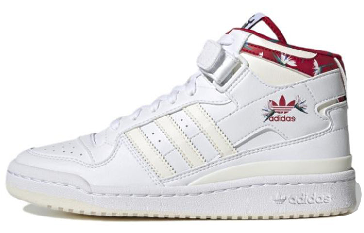 アディダス フォーラム adidas Women's Forum Mid Thebe Madudu "Footwear White/Power Red" GY9556
