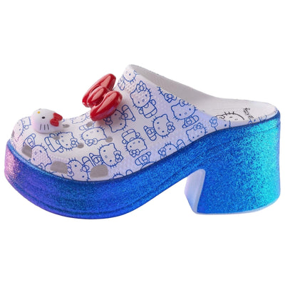 クロックス Hello Kitty × Crocs Siren Clog "White/Blue/Red" 209451-100