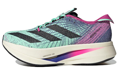 アディダス アディゼロ adidas Adizero Prime × Strung "Pulse Mint/Core Black/Lucid Fuchsia" HQ3781