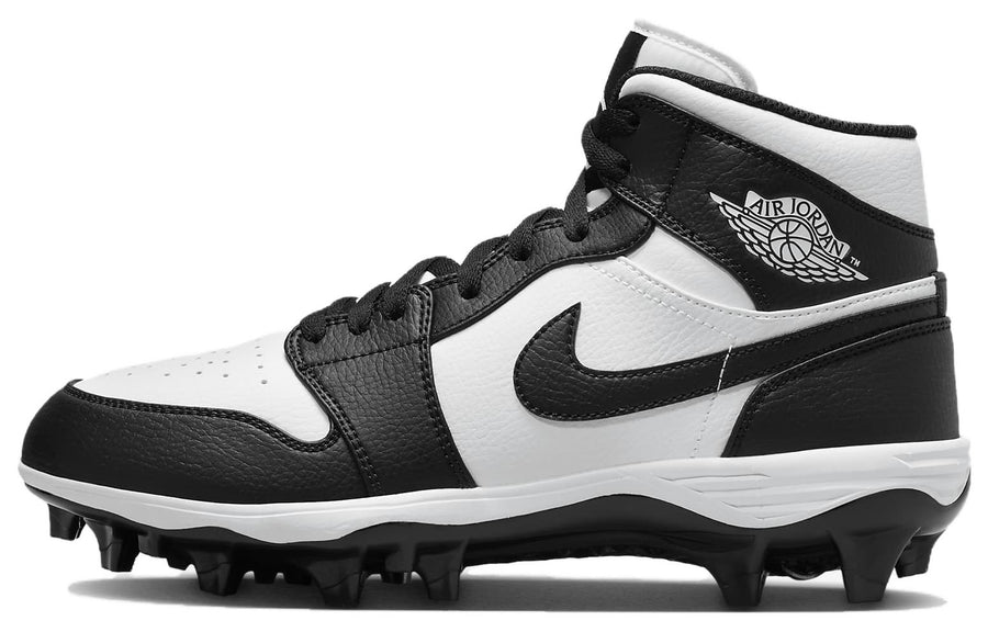 エアジョーダン1 Nike Air Jordan 1 Mid TD Cleat "White/Black/Black" FJ6805-100