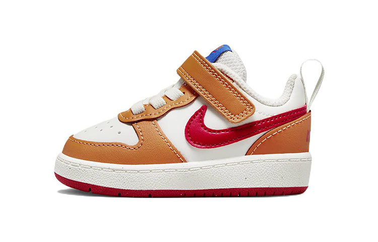 ナイキ Nike TD Court Borough Low 2 "Sail/Hot Curry/Game Royal/University Red" BQ5453-119