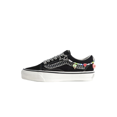 ヴァンズ オールドスクール Vans Premium Old Skool Charms "Black/Marshmallow" VN000EGYBPR