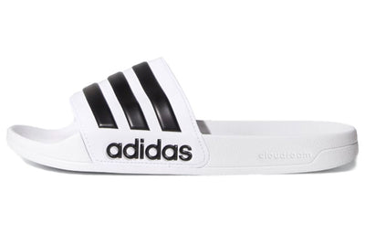 アディダス adidas Adilette Cloudfoam Slides "Cloud White/Core Black/Cloud White" AQ1702