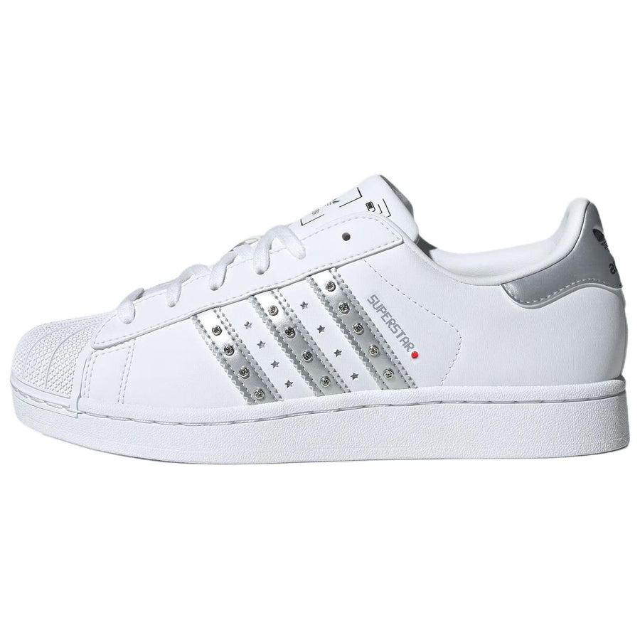 アディダス スーパースター adidas Women's Superstar 2 "Cloud White/Silver Metallic/Bright Red" JR4505
