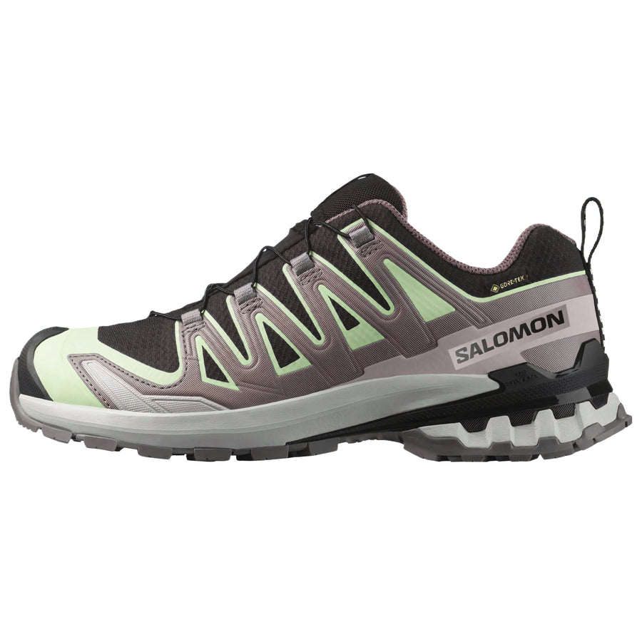 サロモン XA プロ Salomon Women's XA Pro 3D V9 GORE-TEX "Black/Patina Green/Gray Violet" L47882300