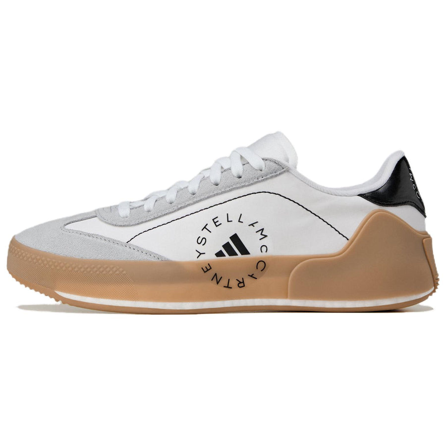 アディダス Stella McCartney × adidas Women's Court Boost "Footwear White/Charcoal/Core Black" IE8768