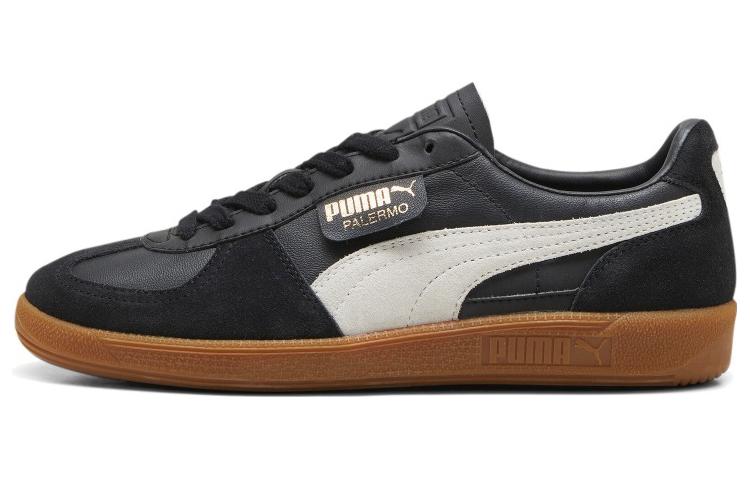 プーマ パレルモ Puma Palermo Leather "Puma Black/Feather Gray/Gum" 396464-03