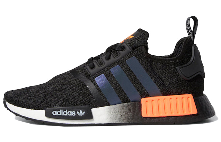 アディダス NMD adidas NMD R1 "Core Black/Solar Orange Iridescent" FW0185