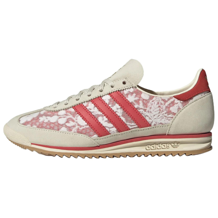 アディダス SL72 Liberty London × adidas Women's SL72 OG "Cloud White/Cream White/Better Scarlet" JS1311