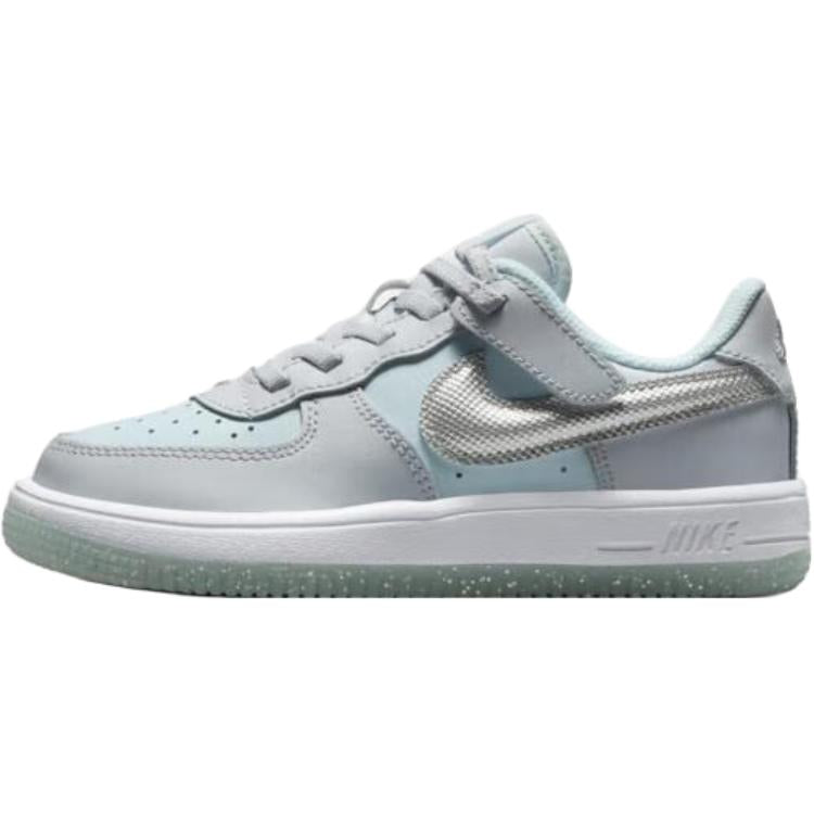 ナイキ Nike PS Force 1 Low EasyOn "Pure Platinum/Glacier Blue/White/Metallic Silver" HQ3251-043