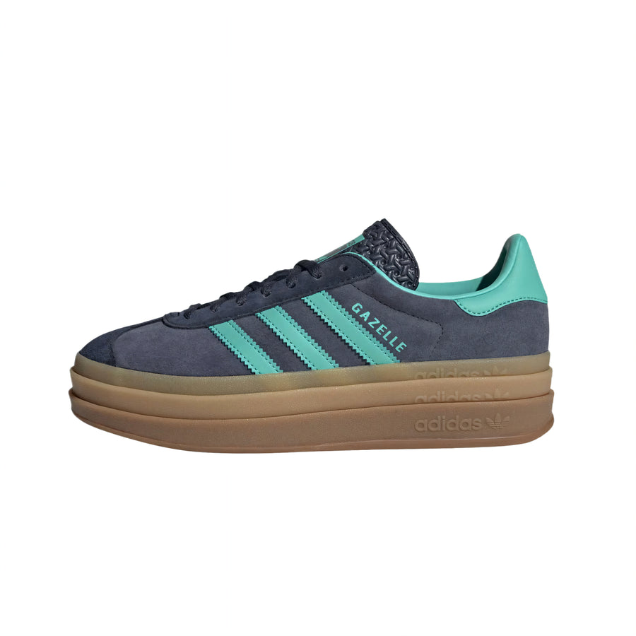 アディダス ガゼル adidas Women's Gazelle Bold "Shadow Navy/Acid Mint/Legend Ink" JQ6437