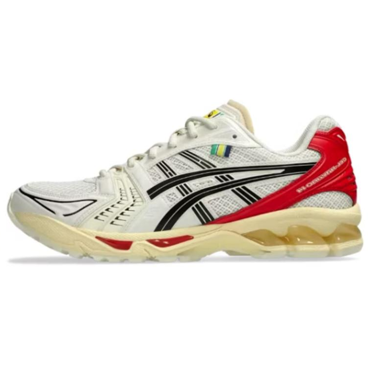 アシックス ゲルカヤノ14 Ayrton Senna × Asics Gel-Kayano 14 "Birch/Fiery Red" 1203A766-200