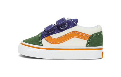 ヴァンズ オールドスクール Vans TD Old Skool V "Multi/True White" VN0A38JN6GL