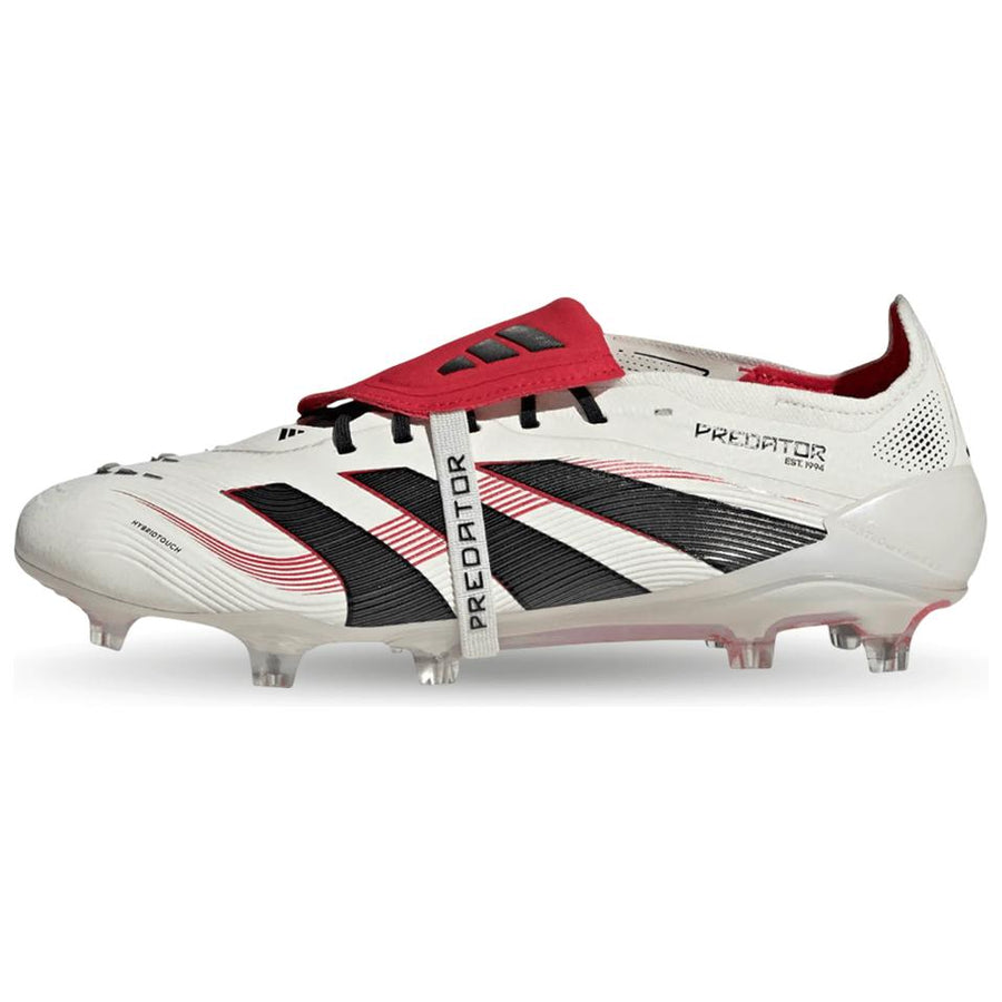 アディダス プレデター adidas Predator Elite Foldover Tongue Firm Ground Cleats "Off White/Core Black/Pure Ruby" ID8968