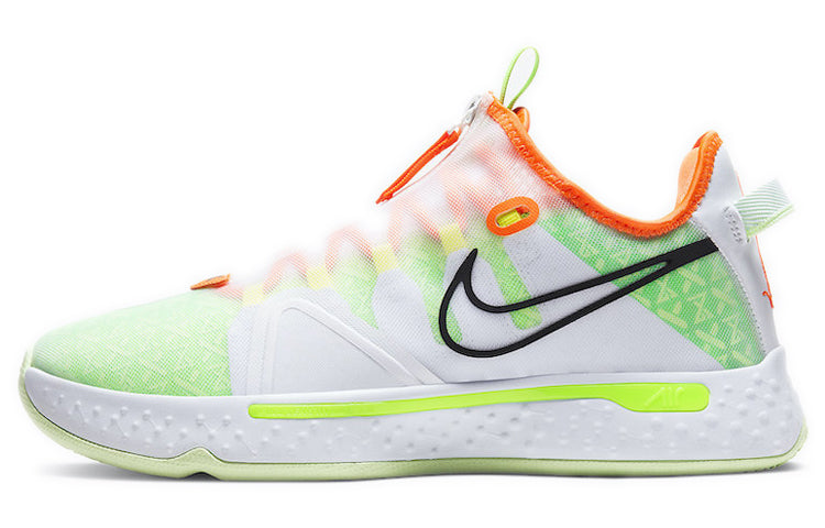 ナイキ Nike PG 4 "White/Black/Barely Volt/Total Orange" CD5086-100