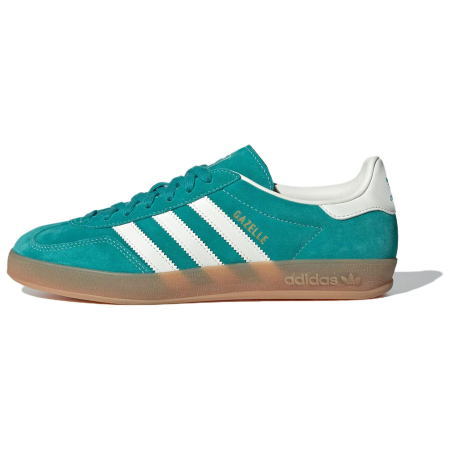 アディダス ガゼル adidas Gazelle Indoor "Pure Teal/Off White/Gold Metallic" JQ8391