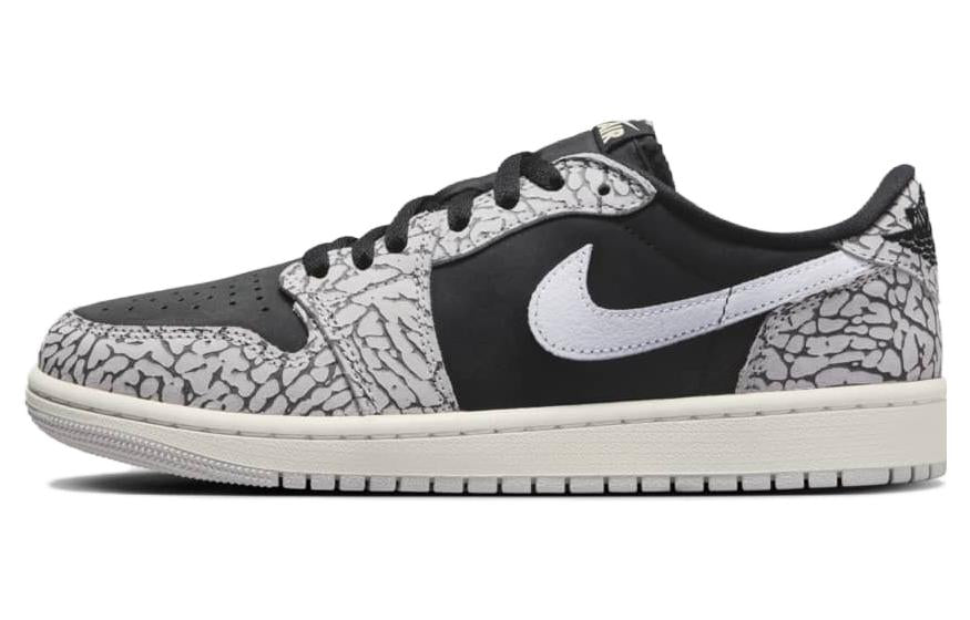 エアジョーダン1 Nike Women's Air Jordan 1 Retro Low OG "Black Cement" CZ0775-001