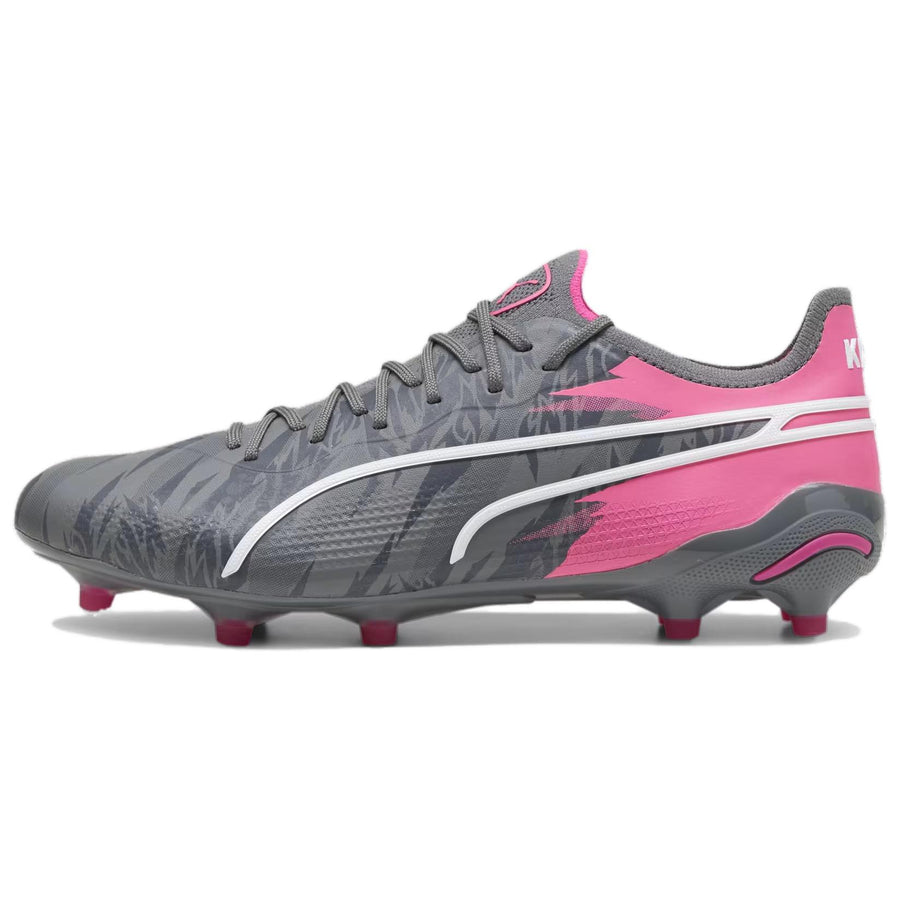 プーマ Puma King Ultimate Rush FG/AG "Cool Dark Gray/Strong Gray/Ravish" 107824-01