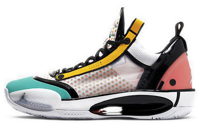 ジョーダン Nike Air Jordan XXXIV Low Guo Ailun Pop Art "White/Multi Color" CZ7748-100