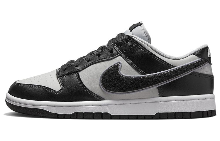 ナイキ ダンク Nike Dunk Low Retro Chenille Swoosh "Black Grey" DQ7683-001
