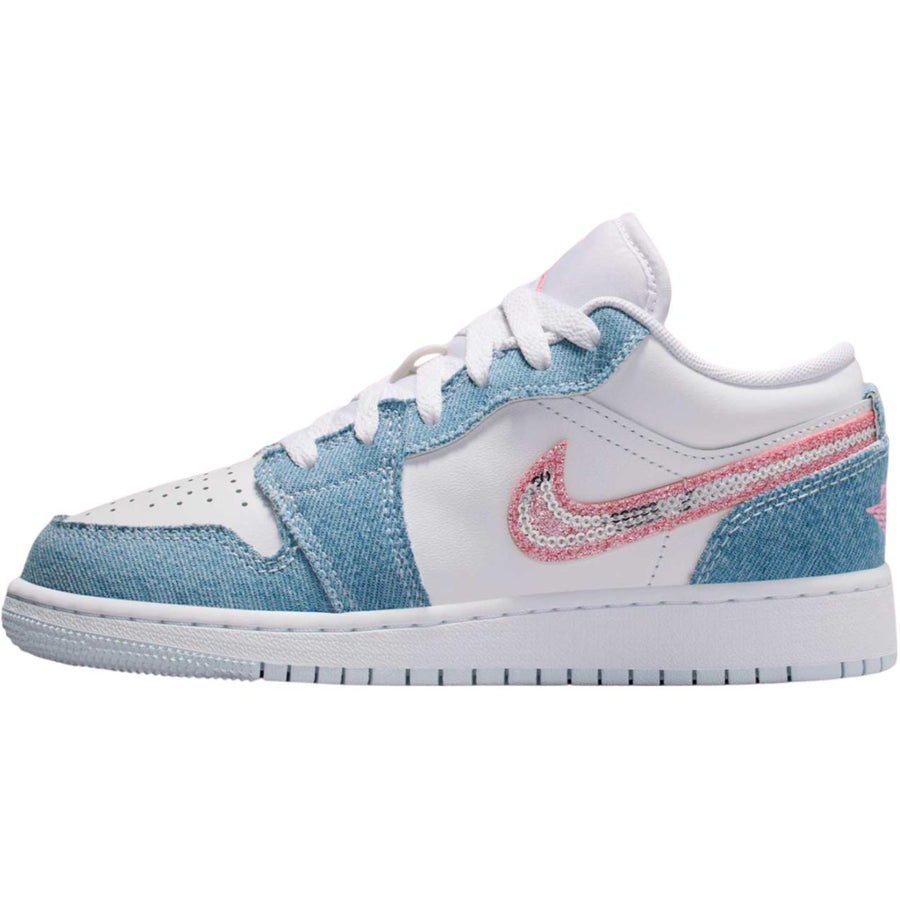 エアジョーダン1 Nike GS Air Jordan 1 Low SE "Denim Sequin" HQ2001-400