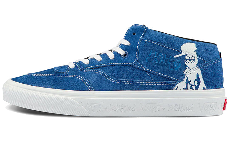 ヴァンズ ハーフキャブ Krooked Skateboards × Vans Half Cab '92 VCU "Blue" VN0A4BW9APG