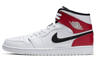 エアジョーダン1 Nike Air Jordan 1 Mid "White/Black/Gym Red" 554724-116