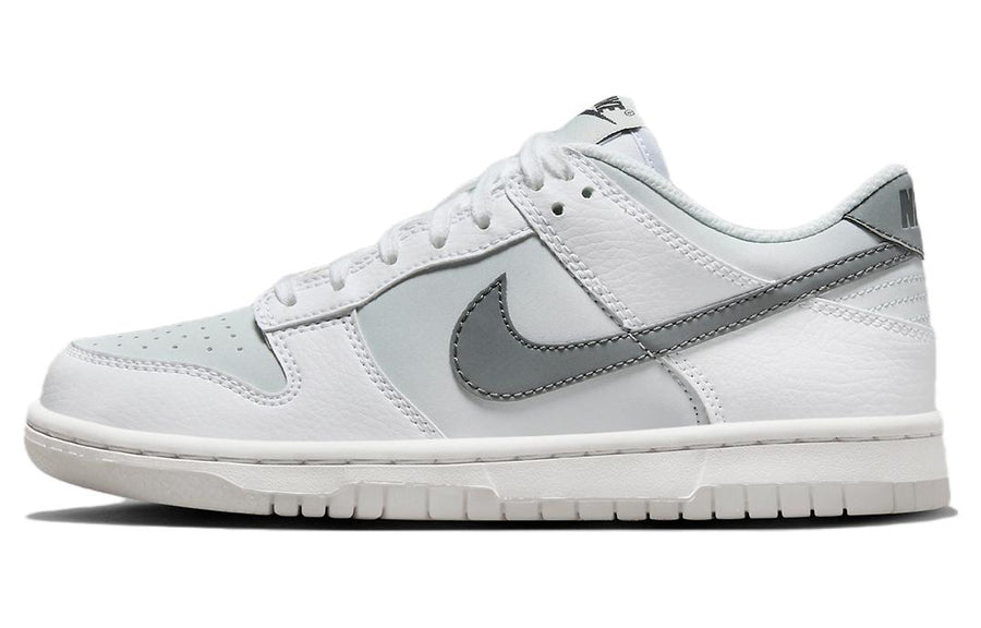 ナイキ ダンク Nike GS Dunk Low "White/Pure Platinum/Football Grey/Smoke Grey" FV0365-100