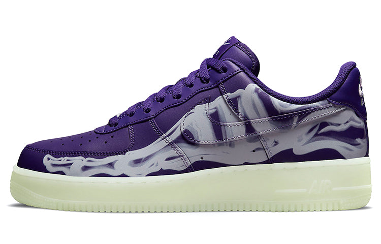 ナイキ エアフォース1 Nike Air Force 1 "Purple Skeleton" CU8067-500