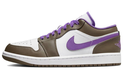 エアジョーダン1 Nike Air Jordan 1 Low "Brown and Purple" 553558-215