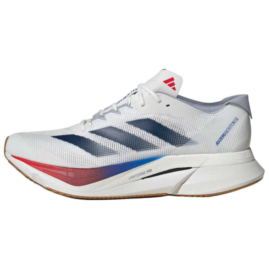 アディダス アディゼロ adidas Adizero Boston 12 "Core White/Dark Blue/Pure Ruby" JI4476