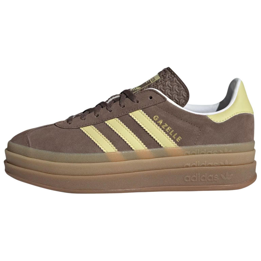 アディダス ガゼル adidas Women's Gazelle Bold "Earth Strata/Powder Yellow/Cloud White" JI2697