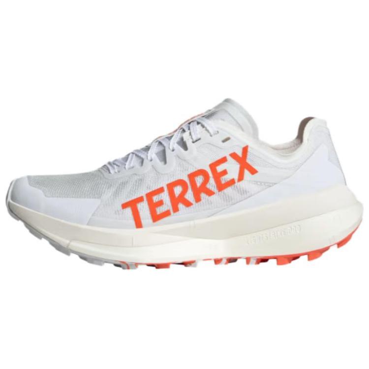 アディダス adidas Women's Terrex Agravic Speed Trail Running "Cloud White/Impact Orange/Dash Grey" IH3771