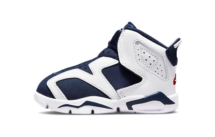 エアジョーダン6 Nike TD Air Jordan 6 Retro Little Flex "White/Gym Red/Midnight Navy" CT4417-130