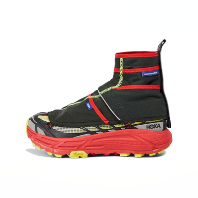 ホカ Nicole McLaughlin × Hoka Mafate Three 2 "Red/Neon Green" 1153931-HRK