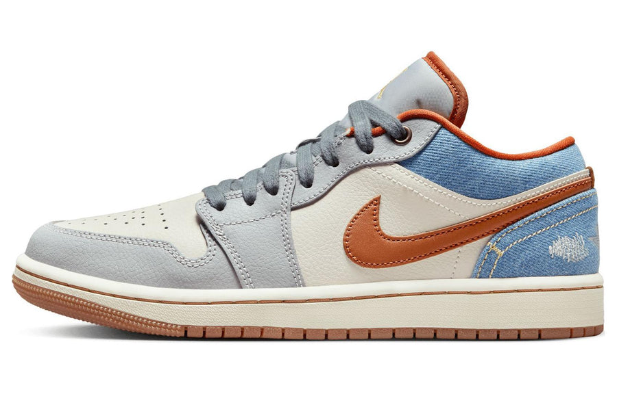 エアジョーダン1 Nike Women's Air Jordan 1 Low "Phantom/Coconut Milk/Amber Brown/Multicolor" FZ5045-091
