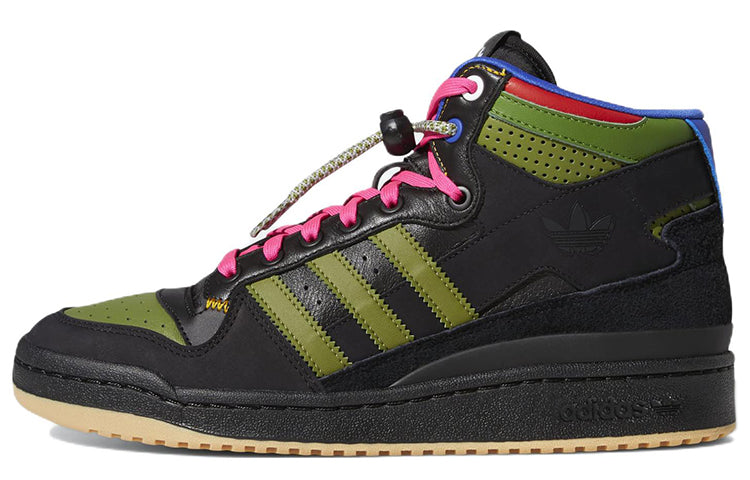 アディダス フォーラム adidas Forum Mid RT Hebru Brantley "Core Black/Tech Olive/Footwear White" GZ4396
