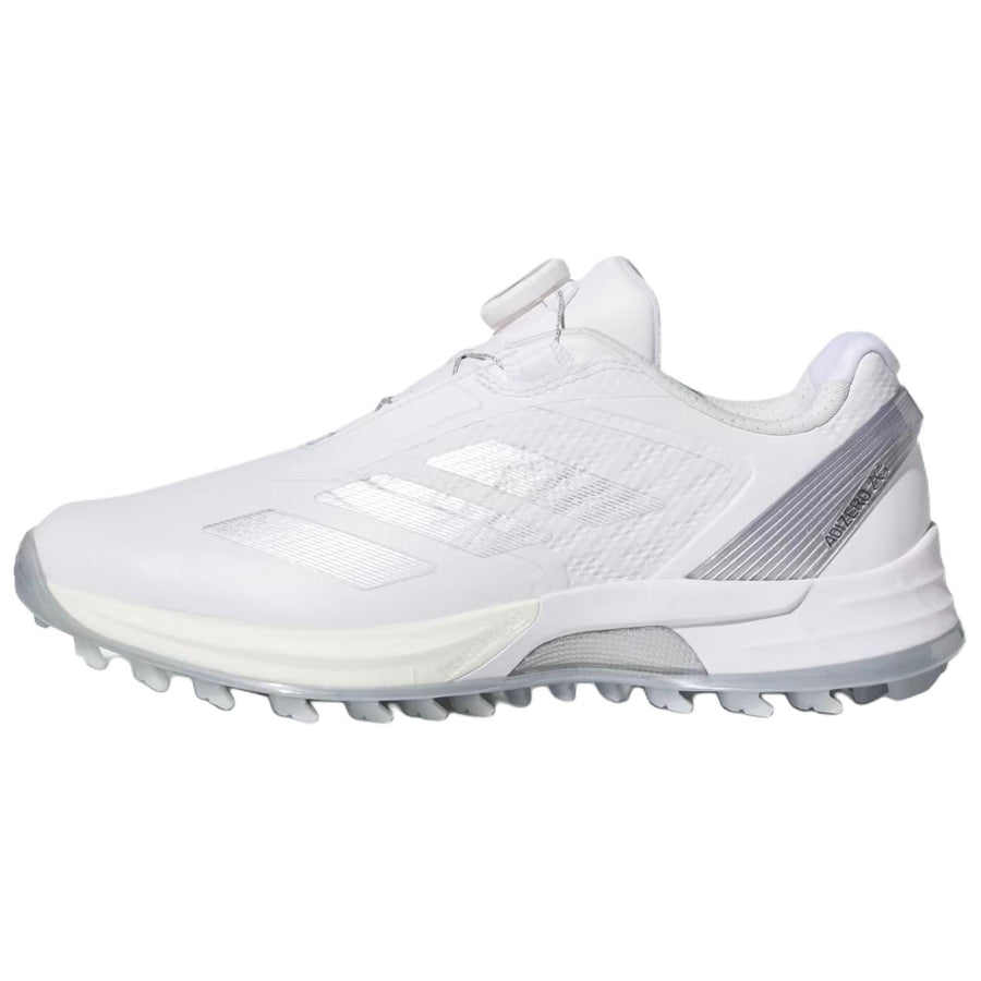 アディダス アディゼロ adidas Women's Adizero ZG Low Cut Boa Spikeless Golf "Cloud White/Silver Metallic/Grey Two" JS1764